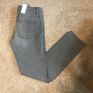 🌟PRICE DROP🌟 Warp + Weft Grey Slim Cut Jeans